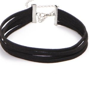 FOUR LAYER CHOKER - BLACK